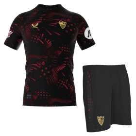 Virallinen pelipaita Sevilla FC Kolmas 2024-25 Lyhythihainen - Lasten ( + Lyhyet housut )
